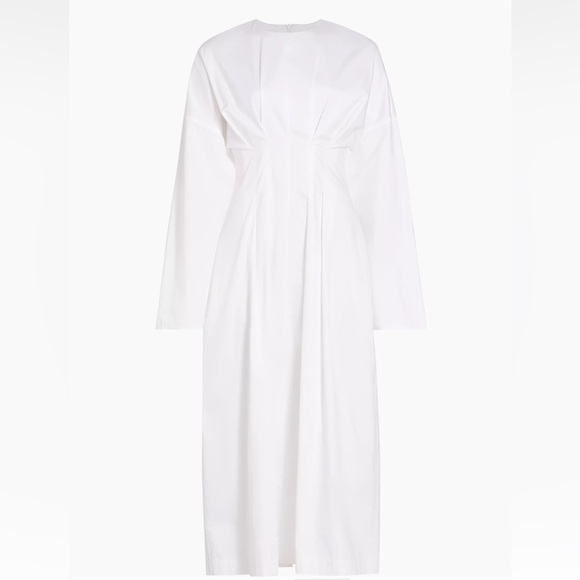 Co white asymmetric maxi dress. New with tags size M - Picture 7 of 7